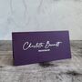 Wedding Table Personalised Guests Place Card Real Metallic Foil, thumbnail 2 of 12