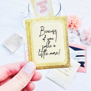 Tea Gift For Girlfriend | Handmade Girlfriend Birthday Gift | Letterbox Gift For Her, 3 of 11