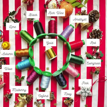 Christmas Embroidered Name Patch For Stockings And Santa Sacks, 10 of 10