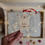 Personalised Father Christmas Decoration, thumbnail 1 of 3