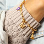 Personalised 18ct Gold Vermeil Charm Bracelet, thumbnail 3 of 6