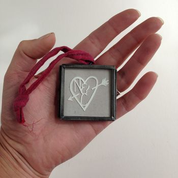 Personalised Paper Cut Heart, 3 of 5