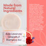 Rose Lavender Grapefruit Shampoo Bar For All Hair Types, thumbnail 3 of 9