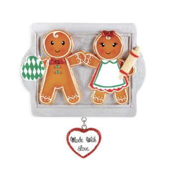 Personalised Ceramic Baking Family Decoration, 4 of 4