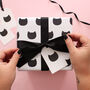 Black Cat Wrapping Paper, thumbnail 3 of 7