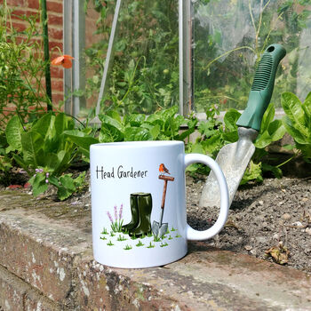 Personalised Head Gardener Mug, 5 of 5