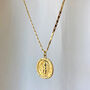 The World Is Yours Gold Plated Necklace, thumbnail 2 of 9