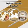 Scratch Map World With Flags Travel Gifts, thumbnail 6 of 8