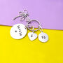 Dragonfly Personalised Bestie Keyring Keepsake, thumbnail 2 of 9