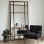 Extra Large Wooden Framed Mirror, thumbnail 1 of 1