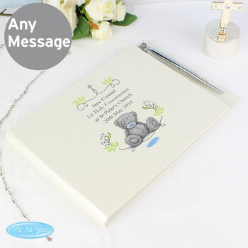 Christening Guest Book Baptism Memory Book, 3 of 4