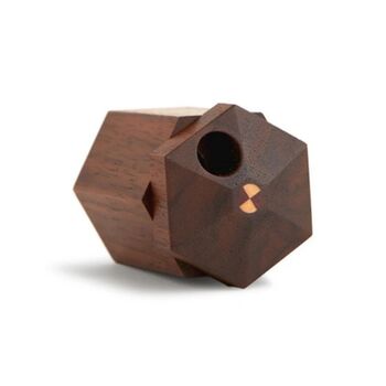 Hexagon Wood Pill Box With Five Compartments, 8 of 10