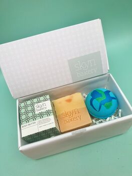 Body Butter, Soap And Bath Bomb Gift Set, 3 of 3
