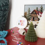Embroidery Cross Stitch Kit C'est Noel Christmas, thumbnail 8 of 8