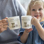 Personalised Welly Boot Granny And Me Mug Set, thumbnail 1 of 9