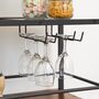 Drinks Trolley Bar Cart Trolley Kitchen Serving Trolley, thumbnail 2 of 6