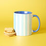 Super Dad Striped Design Mug, thumbnail 3 of 7