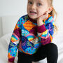Organic Baby And Child Handmade Mountain Sweatshirt, thumbnail 3 of 3