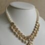 White Gold Kundan Meenakari Pearl Set, thumbnail 5 of 12
