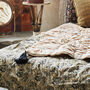 Printed Floral Pattern Cotton Duvet Cover, thumbnail 3 of 4
