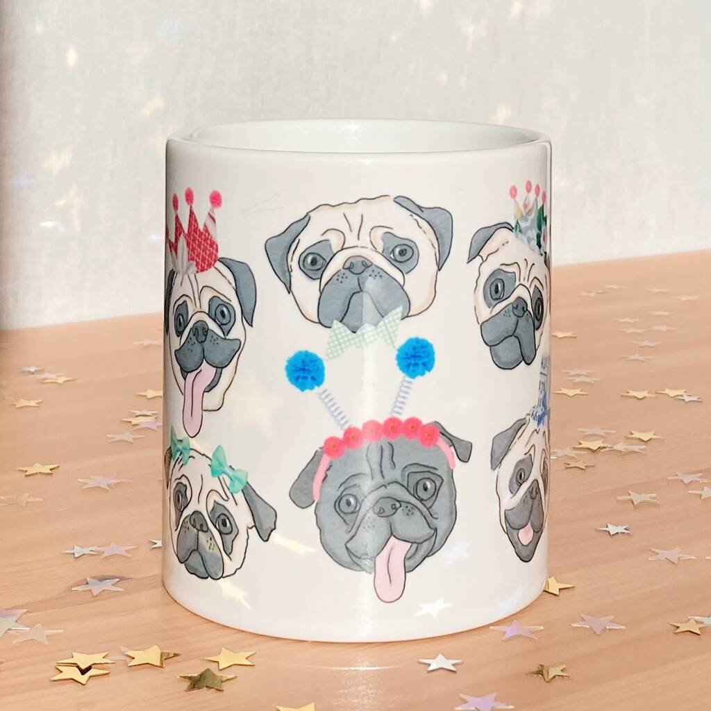 Pug Mug By GOkittie
