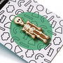 Skeleton And Ghost Pin Badges, thumbnail 8 of 9