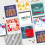 Thank You Teacher Orange Patterns Card, thumbnail 4 of 7