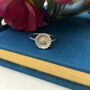 Sterling Silver Mini Sunflower Ring, thumbnail 6 of 7