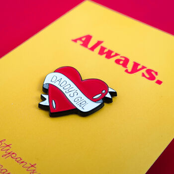 Daddy’s Girl Pin Badge, 2 of 4