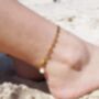 Amore ~ Set 18k Gp Necklace + Bracelet/Anklet, thumbnail 6 of 6