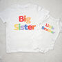 Rainbow Bubble Matching Sibling T Shirt Set, thumbnail 6 of 7