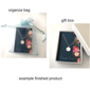 Thank You Teacher Sterling Silver Mini Doughnut Necklace, thumbnail 7 of 12