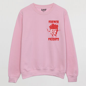 French Frights Men's Slogan Sweatshirt, 6 of 9