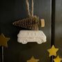 Gold Tree On Van Hanging Christmas Decoration, thumbnail 2 of 3