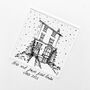Miniature Personalised Christmas House Illustration, thumbnail 4 of 5