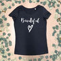 'Beautiful' Valentine T Shirt, thumbnail 2 of 3