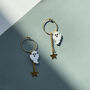 Handmade Halloween Bat / Ghost / Pumpkin Earrings, thumbnail 7 of 12