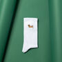 Embroidered Sausage Dog Unisex Cotton Crew Socks, thumbnail 7 of 10