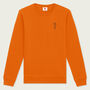 Athletic Orange Sports Activewear Sweatshirt, thumbnail 5 of 7