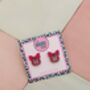 Pig Studs / Farm Animal Jewellery / Cute Resin Animal Studs, thumbnail 4 of 5