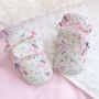 Fairy Ballerina Baby Gift Set – Barefoot Shoes, Booties And Bibs, thumbnail 5 of 12