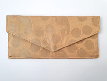 Handmade Silk Sari Purses, Fair Trade Clutch Bags, Ethically Handmade, 7 of 12