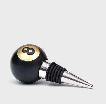 Eight Ball Bottle Stopper, 3 of 3