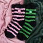 Good Witch And Bad Witch Fluffy Socks Gift Set, thumbnail 1 of 3