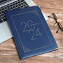 Personalised A4 Diary With An Off Set Design, thumbnail 1 of 5