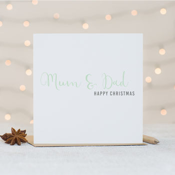 Couple's Personalised Christmas Card, 3 of 4
