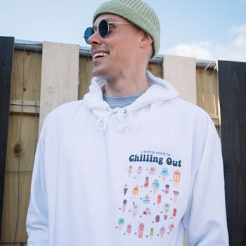 Chilling Out Men's Ice Cream Guide Hoodie, 4 of 4