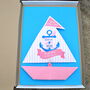 Personalised Anchor Sailing Boat Mother's Day Card, thumbnail 4 of 7