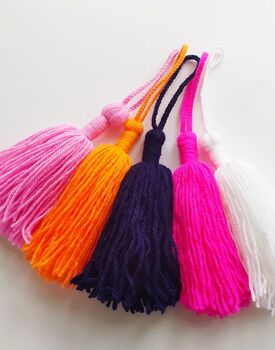 Personalised Stripe Monogram Beach Basket, 6 of 8