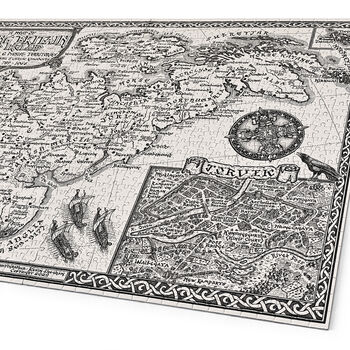 Viking Britain Map Jigsaw Puzzle 1000 Pieces, 5 of 6